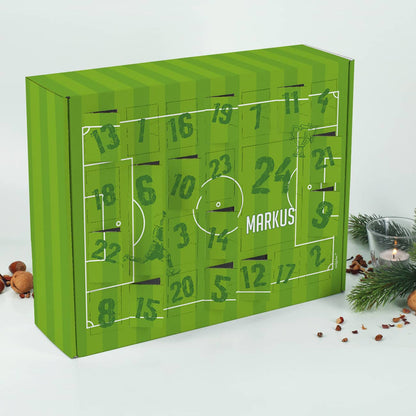 Fußball Adventskalender zum selber Füllen