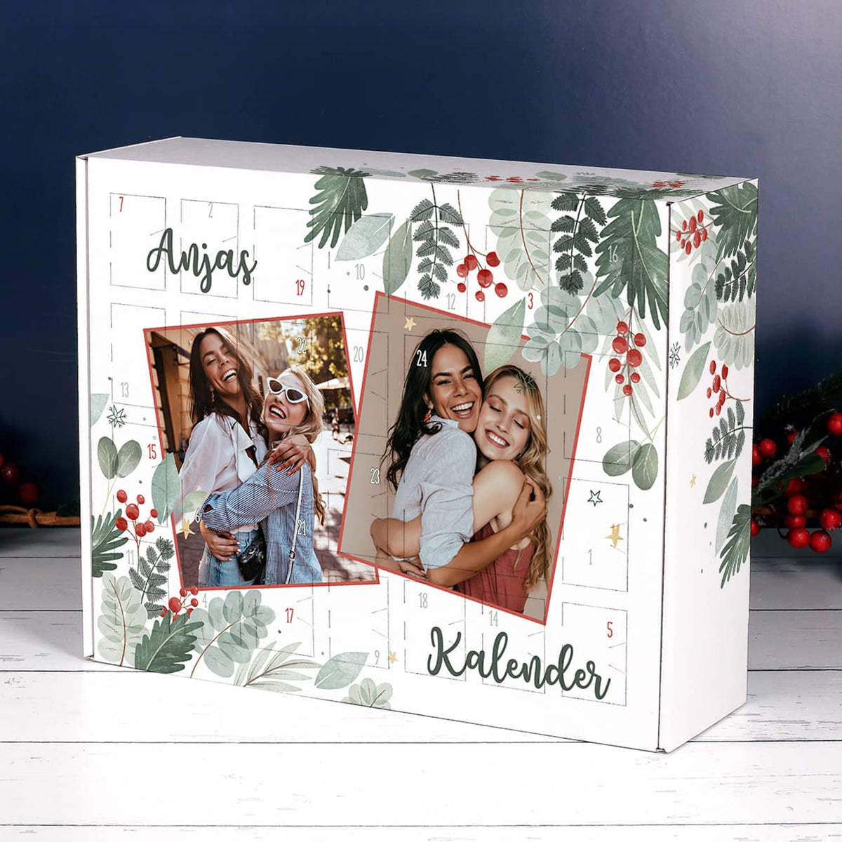 Adventskalender als Fotogeschenk mit Ihrer Personalisierung