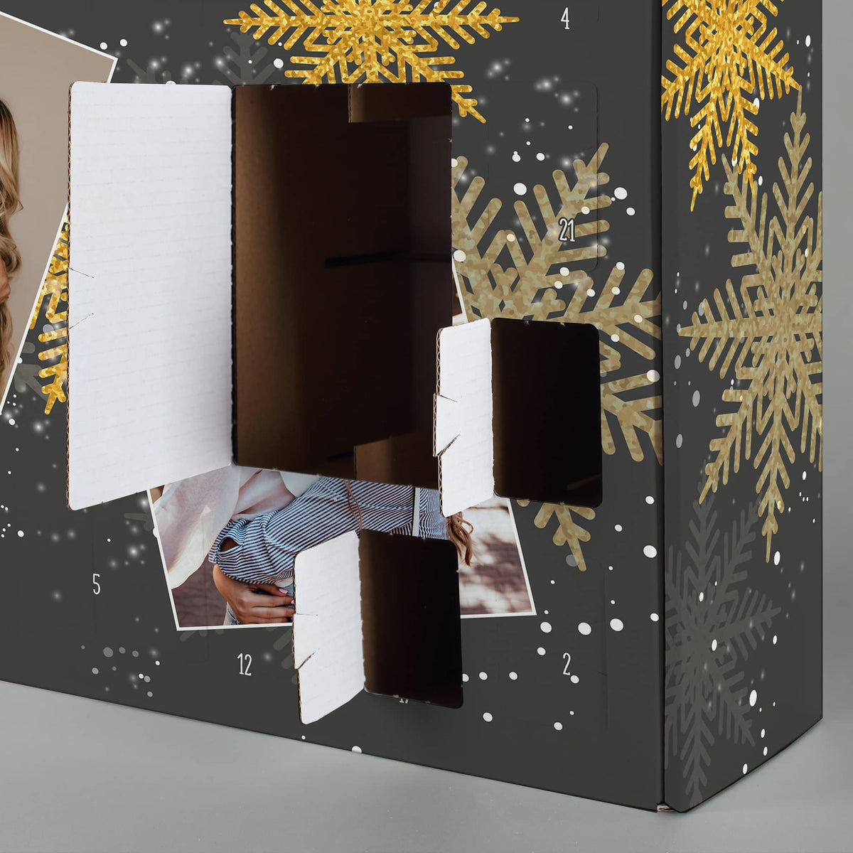 Verschieden große Fächer für Nikolaus & den 24.