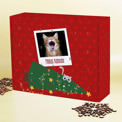 Adventskalender für Katzen zum selbst Füllen