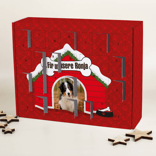 Adventskalender für Hunde zum selber Befüllen