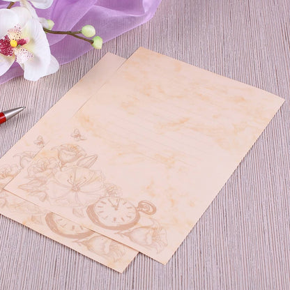 marmoriertes Papier zum Beschriften