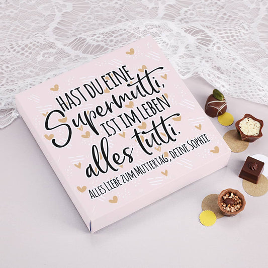 Lindt Pralinen zum Muttertag mit persönlicher Botschaft