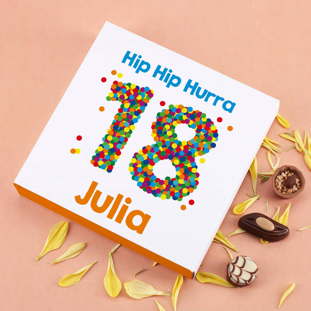 Lindt Pralinen zum 18. Geburtstag, 100g