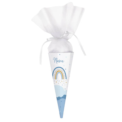 Personalisierte Mini Schultüte mit Namensdruck