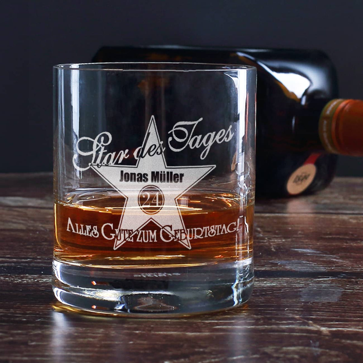 Whiskeyglas als Geschenk zum Geburtstag