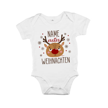 Personalisierter Body - Babys erstes Weihnachten