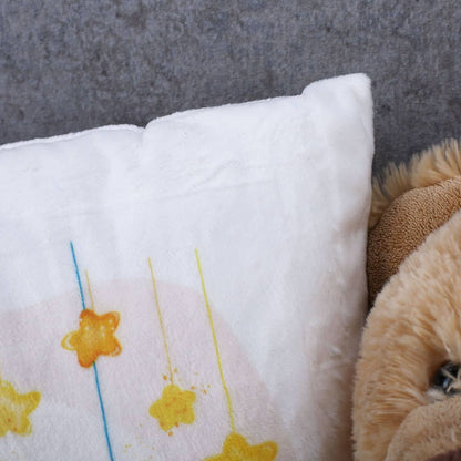 Super flauschiges Kuschelkissen mit Ihrem Aufdruck