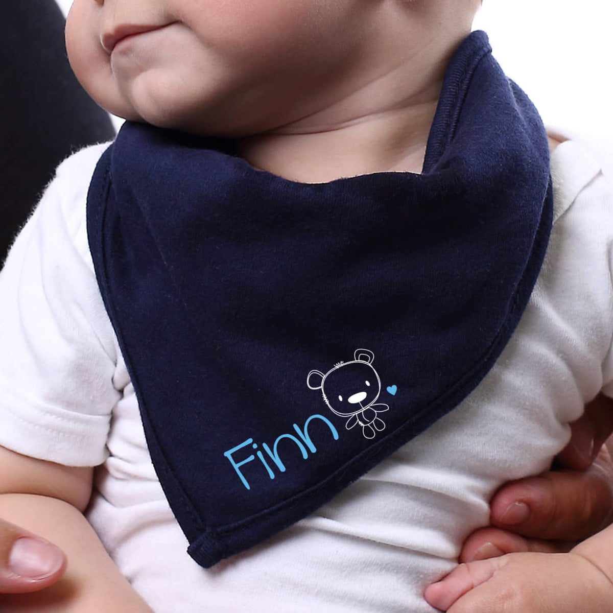 Praktisches Halstuch für Babys mit Aufdruck