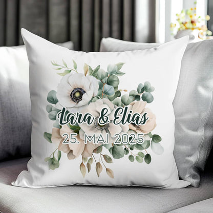 Blumenkissen zur Hochzeit