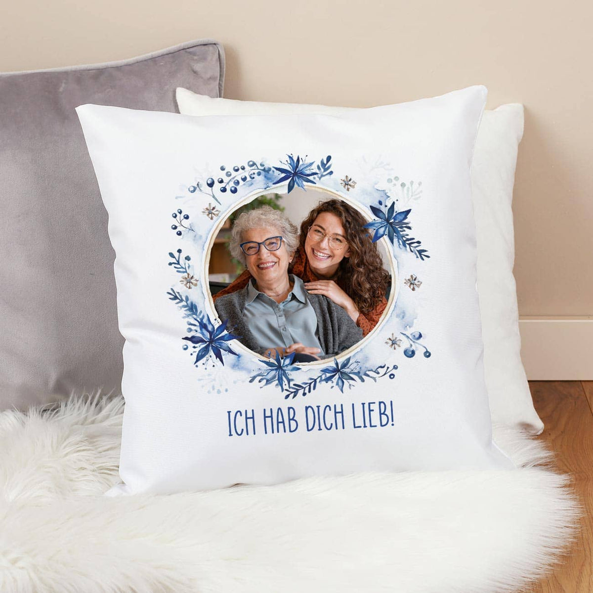 Fotokissen als Geschenk zu Weihnachten