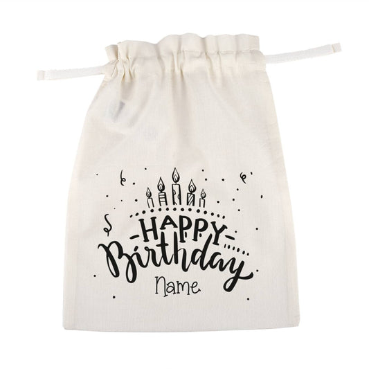 Geschenksäckchen zum Geburtstag mit Name
