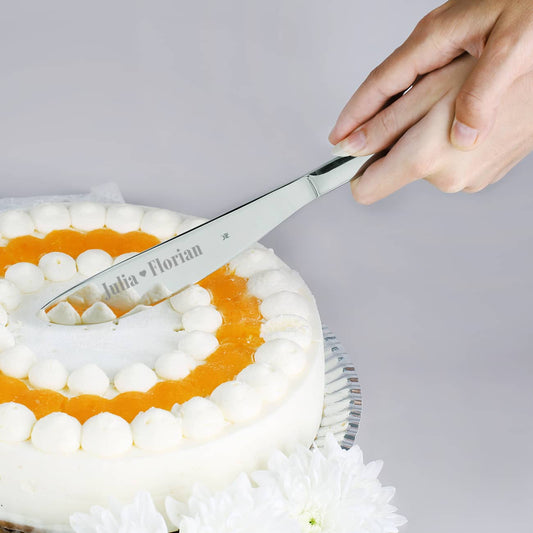 Tortenmesser WMF zur Hochzeit mit Namensgravur