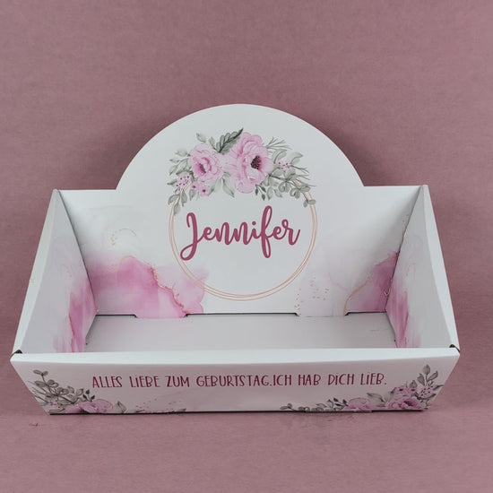 Geschenkkorb zum Geburtstag Befüllungsidee
