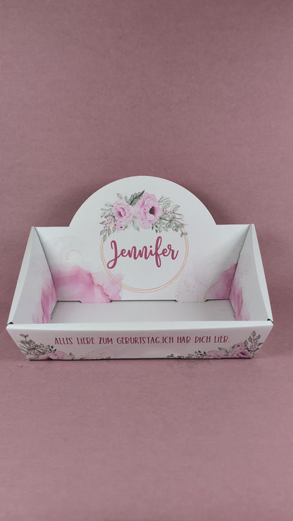 Geschenkkorb zum Geburtstag Befüllungsidee