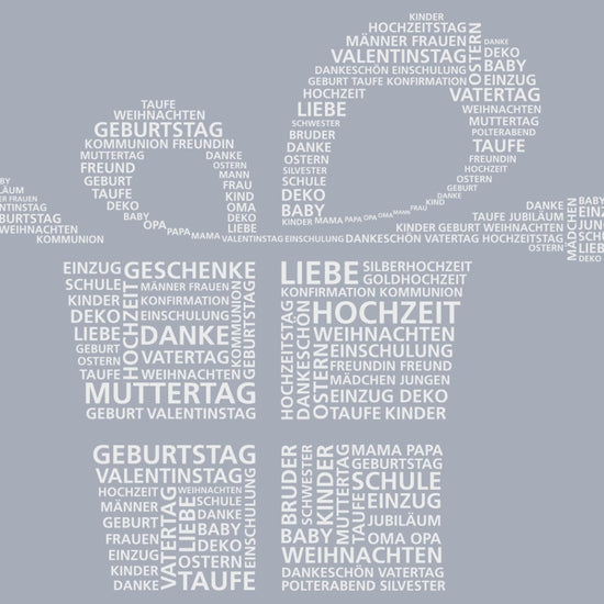 Personalisierte Fototasse mit drei Fotos und Wunschtext