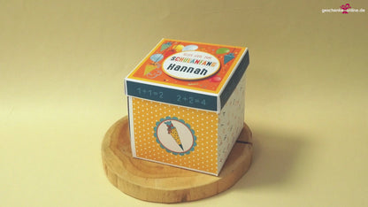 personalisierte Überraschungsbox zum Schulanfang