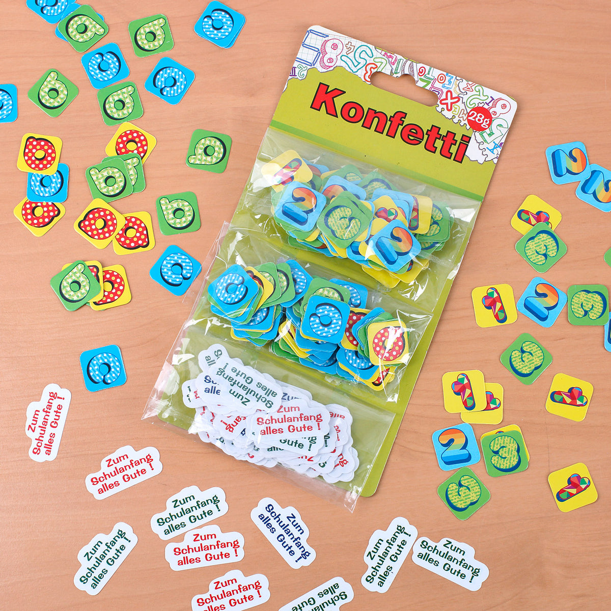 Konfetti zum Schulstart